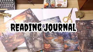 October Reading Journal Set up  October TBR 🎃📚 [upl. by Burty633]