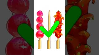 Sausages or Strawberries animati funny animaatio gaming type shortsbeta [upl. by Bidle]