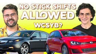 What Car Should You Buy No StickShifts Allowed Edition [upl. by Novanod744]