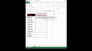 random name generator in excel [upl. by Iggy719]