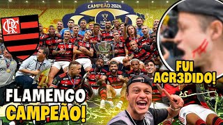 FLAMENGO CAMPEÃO DA COPA DO BRASIL E EU FUI AGREDIDO NO CAMPO Flamengo x Atletico MG [upl. by Eboh]