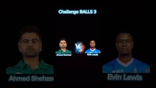 Ahmed Shehzad vs Evin Lewis Batting challenge BALLS 3 [upl. by Gerdy]