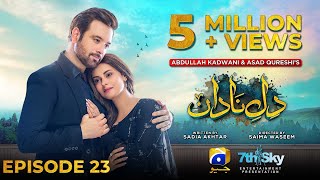 DileNadan Episode 23  Eng Sub  Mikaal Zulfiqar  Amar Khan  Ali Abbas  29th October 2024 [upl. by Evatsug]