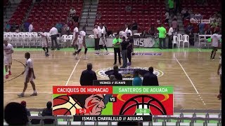 Caciques de Humacao vs Santeros de Aguada [upl. by Danyette]