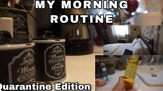 MY MORNING ROUTINE  QUARANTINE EDITION  CHRISTIANNA SKOURA [upl. by Eibbil870]