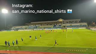 Gol Nicola Nanni San Marino  Gibilterra 11  151124  Nations League [upl. by Adidnere]