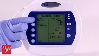 Using Continuous Mode feature of the Kangaroo™ ePump Enteral Feeding Pump for feeding and flushing [upl. by Ahsaeyt]