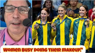 Bob Ballard is Sacked From Olympic Games after sexist remark for Australia 4x100m freestyle relay [upl. by Jerrilyn]