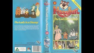 Original VHS Opening Kissyfur 8 The Lady is a Chump UK Retail Tape [upl. by Matejka]