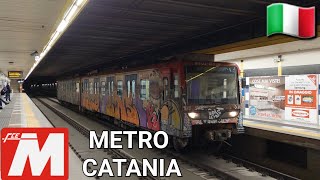 🇮🇹 Catania Metro  🇮🇹 Metropolitana di Catania 2022 [upl. by Canty]