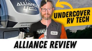 Undercover RV tech reviews Alliance Paradigm 5th Wheel [upl. by Macleod]