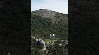 Le castellet de St Jeannet travel drone dji france riviera beautiful bea [upl. by Benil685]