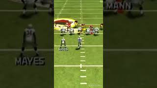 REDSKINS Sack New Orleans Saints QB Bobby Hebert madden23seahawksthemeteam redskins nflshorts [upl. by Ansell]