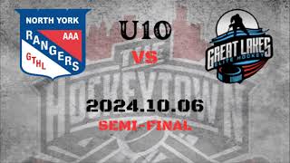 U10 Zeon vs Great Lakes Boys SemiFinal 106 Highlights [upl. by Ettedranreb]