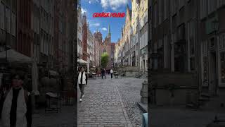 Gdańsk Poland trip to Poland Happy travel love travel [upl. by Calmas]