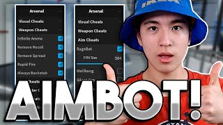 Arsenal Roblox Kill all Script GUI Exploit Duck Hub 2024 Pastebin [upl. by Buderus]