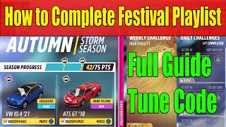 Forza Horizon 5 How to Complete Festival Playlist Autumn Season Series 31 European Automotive [upl. by Lytsirhc355]