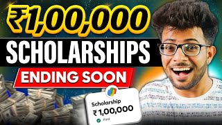 6 Scholarships for Students  Benefits upto 100000 🤑🔥 Free to Apply  Ending Soon [upl. by Loftus]