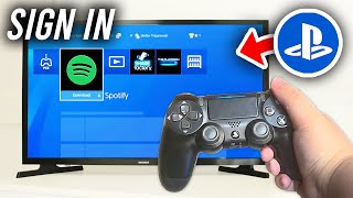 How To Sign Into Playstation Network On PS4  Full Guide [upl. by Eenwahs9]