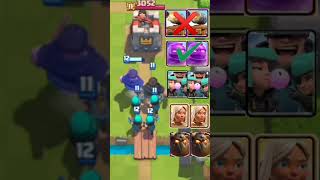 Can they get 3 crowns clash royale challenge clashroyale shorts [upl. by Sheehan873]