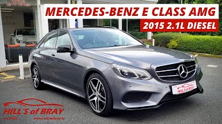 Mercedes Benz E Class AMG Night Edition 2015 21L Diesel [upl. by Engenia]