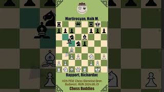 45th FIDE Chess Olympiad Open 2024 🔴 Rapport Richardac vs Martirosyan Haik M  Budapest 2024 [upl. by Eelarual]