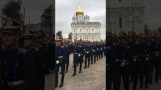 Vladimir Putins Ceremonial Guard Kremlin [upl. by Iloj]