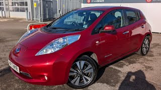 Nissan Leaf Tekna 30kWh 5dr Auto  WF17 WYR [upl. by Banna]