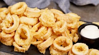 Calamari fritti la ricetta da provare per renderli ancora più croccanti e dorati [upl. by Nwahsir]