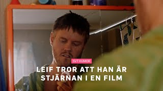 Leif tror att han är stjärnan i en film [upl. by Yeliab]