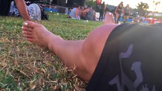 trinamason 734pm barefoot adventures at less than jake last warped tour August 5 2018 [upl. by Drofwarc]