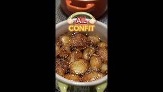 RECETTE 🧄 Ail CONFIT 👨‍🍳 [upl. by Nitaj]