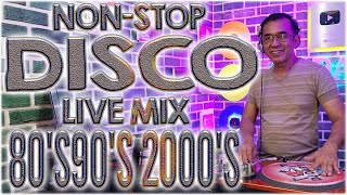 NONSTOP DISCO LIVE MIX  80S 90S 2000S  06 DjDARY ASPARIN [upl. by Harvard]