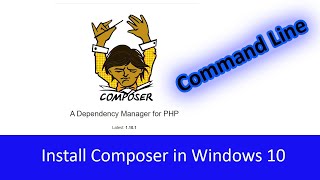 How to Install Composer on Windows 10 through Commandline installation in 2020  HuzzTech [upl. by Milburt102]