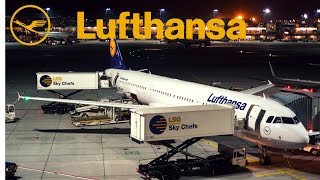 LUFTHANSA AIRBUS A321  FRANKFORT  PRAGUE [upl. by Dutchman728]