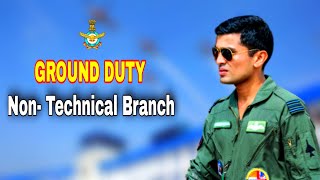 How To Join Ground Duty NonTechnical Branch In Indian Air Force  Eligibility  Work  Full Details [upl. by Prober]