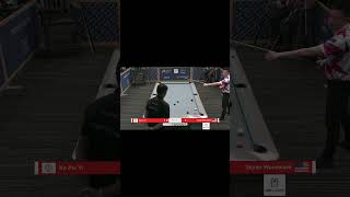 JUMPSHOT ON THE 2 BY SKYLER WOODWARD shorts billiards nineball 9ballpool highlights [upl. by Michaud357]