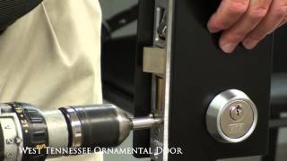 How to Install a Marks Mortise Lock [upl. by Neelya]