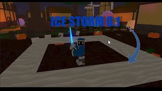 Voxlblade Ice storm showcase [upl. by Eirrotal]