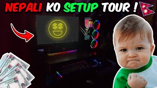 I Built The Best Nepali Gaming Setup  Setup Tour  🤑 Rs210000 🤑 [upl. by Le244]