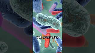 Antibiotics explained biology science antibiotics shorts [upl. by Nauqan]