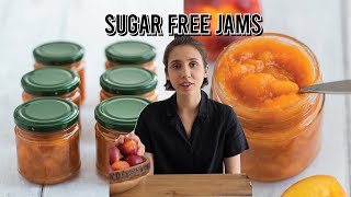 101 to homemade sugar free jams  nectarine [upl. by Razid]