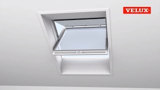 Einbau HitzeschutzMarkise MHL mit Haltekrallen  VELUX [upl. by Iblehs]