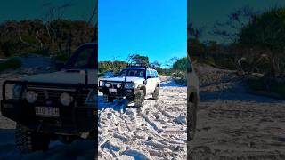 Beautiful Bribie Island beach beautiful beach beachlife australia offroad [upl. by Jarib]