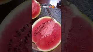 🍉Sandía♥️fruit wheathermellon sandia saludable viral short moments saludverdadera [upl. by Lohman893]