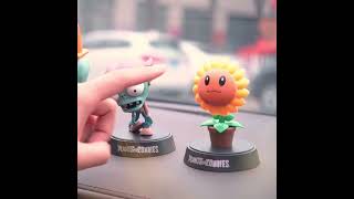 Plants vs Zombies 2 Bobbleheads Car Toy Figures Official EA PopCap Chinese Toy [upl. by Shivers]