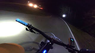 Hueston woods MTB ride at Night 10112024 [upl. by Wivinah]