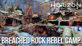 HORIZON FORBIDDEN WEST  BREACHED ROCK Rebel Camp Walkthrough [upl. by Euell]