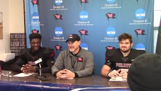 Whitworth football postgame press conference [upl. by Unity930]