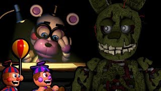 SPRINGTRAP PLAYS Freddy Fazbears Pizzeria Simulator  BANKRUPT BLACKLIST AND MEDIOCRE ENDINGS [upl. by Monty246]